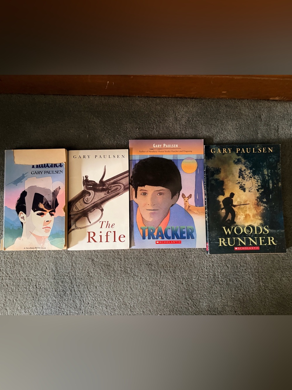 Lot of Gary Paulsen books
